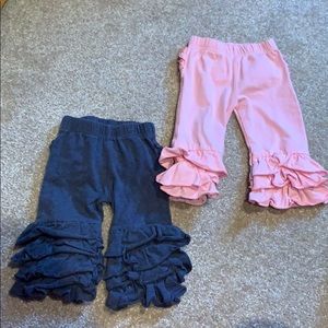 Ruffle butts pants size 6 to 12 months.